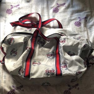 Pink travel bag